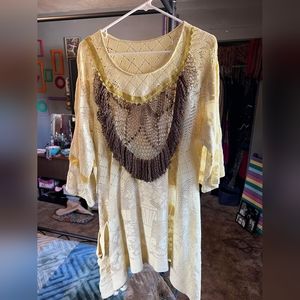 Homemade Yellow Dress